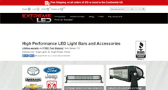 Desktop Screenshot of extremeledlightbars.com